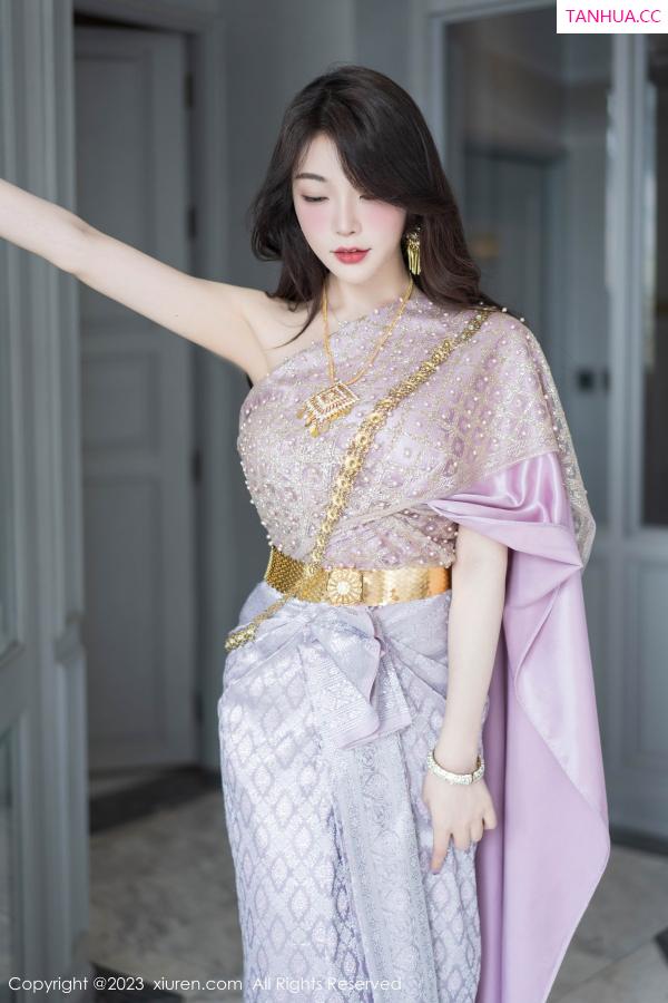 陈芝 芝芝Booty [XiuRen]高清写真图 2023.07.31 No.7164 徐莉芝Booty 长裙美腿第3张图片